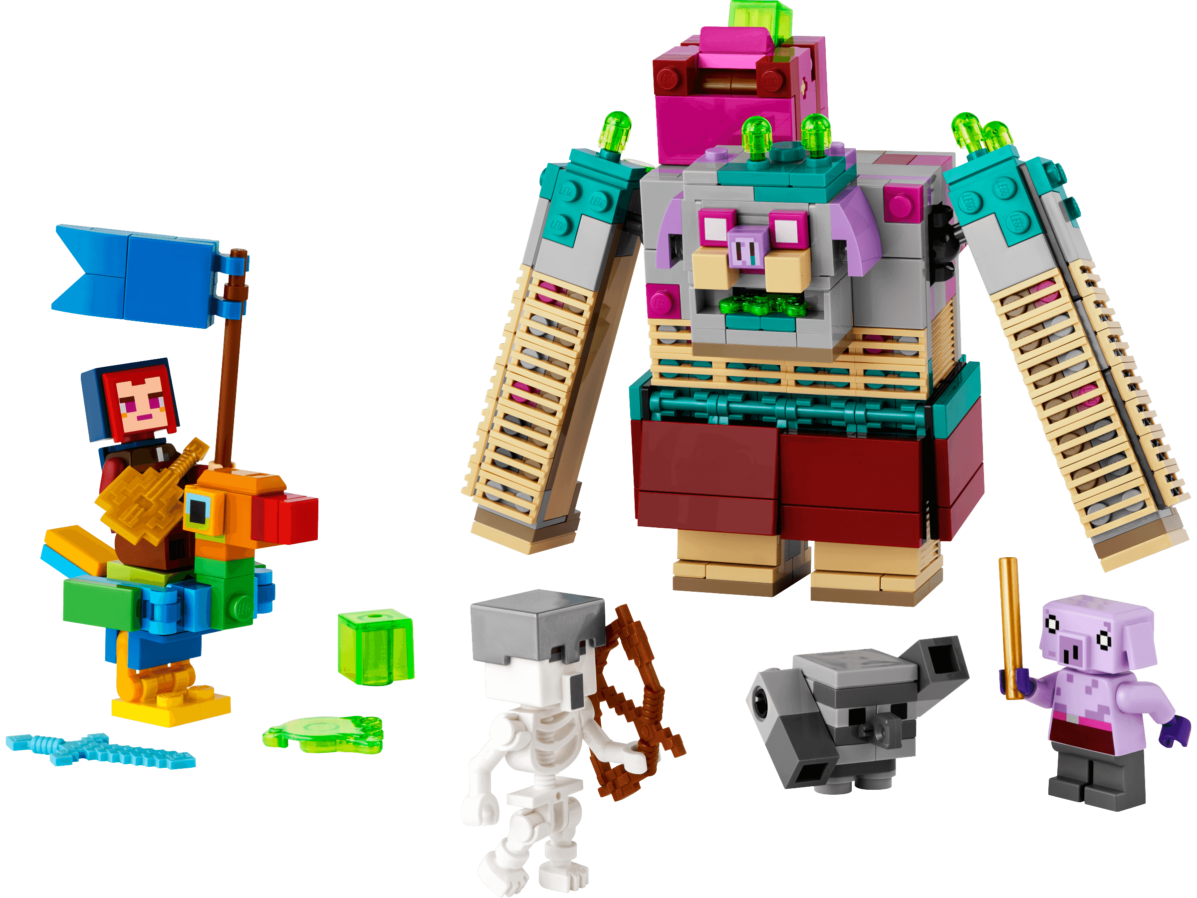 לגו מיינקראפט - העימות מול הזולל