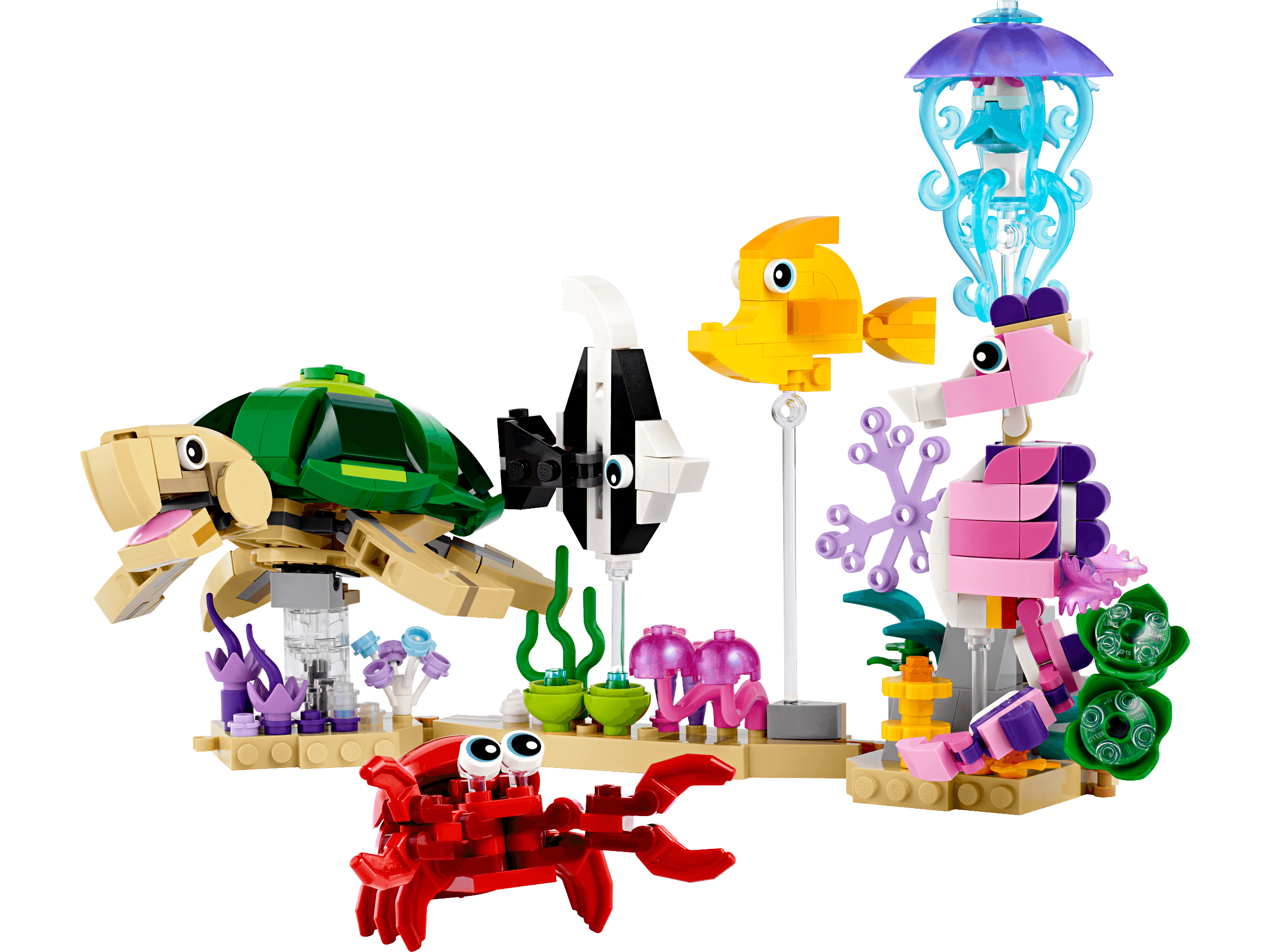לגו קריאטור חיות ים