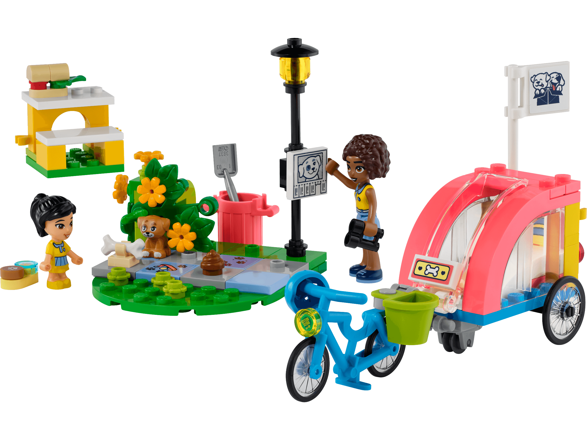 לגו חברות אופניים לחילוץ כלבים