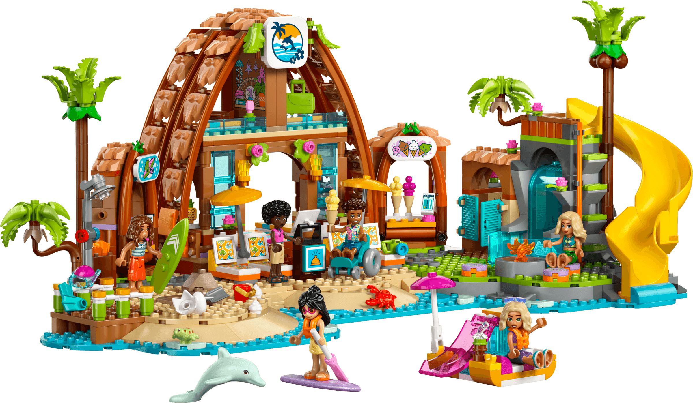 אתר נופש משפחתי על החוף