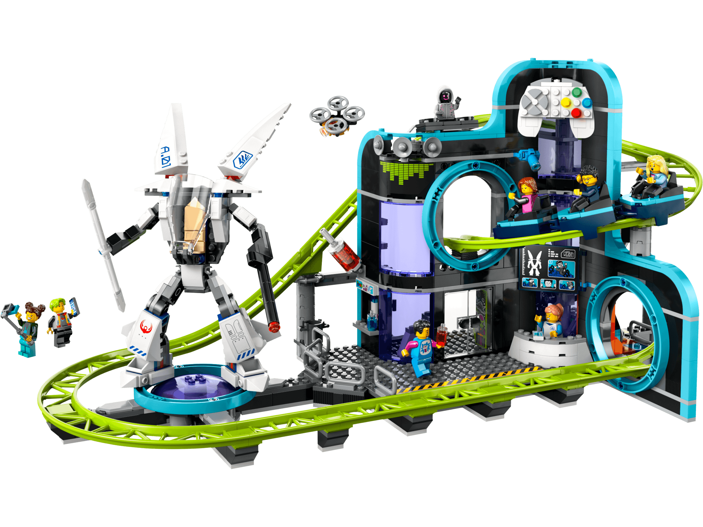 עולם הרובוטים - פארק רכבת ההרים