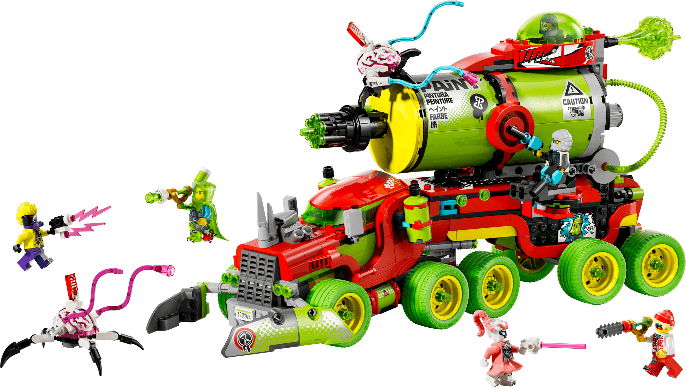 משאית לריסוס צבע של מטאו