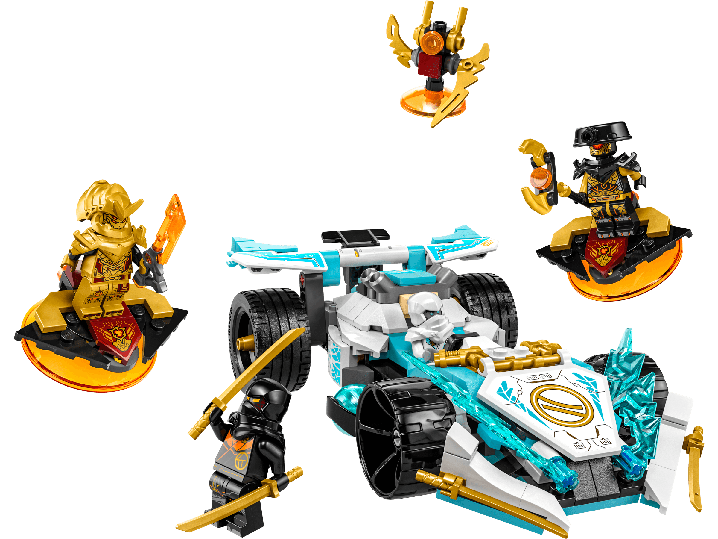 Zane’s Dragon Power Spinjitzu Race Car