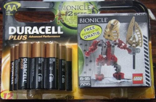 Gold Good Guy - looking Right (Duracell 12 pack AA) {Turaga Lhikan}