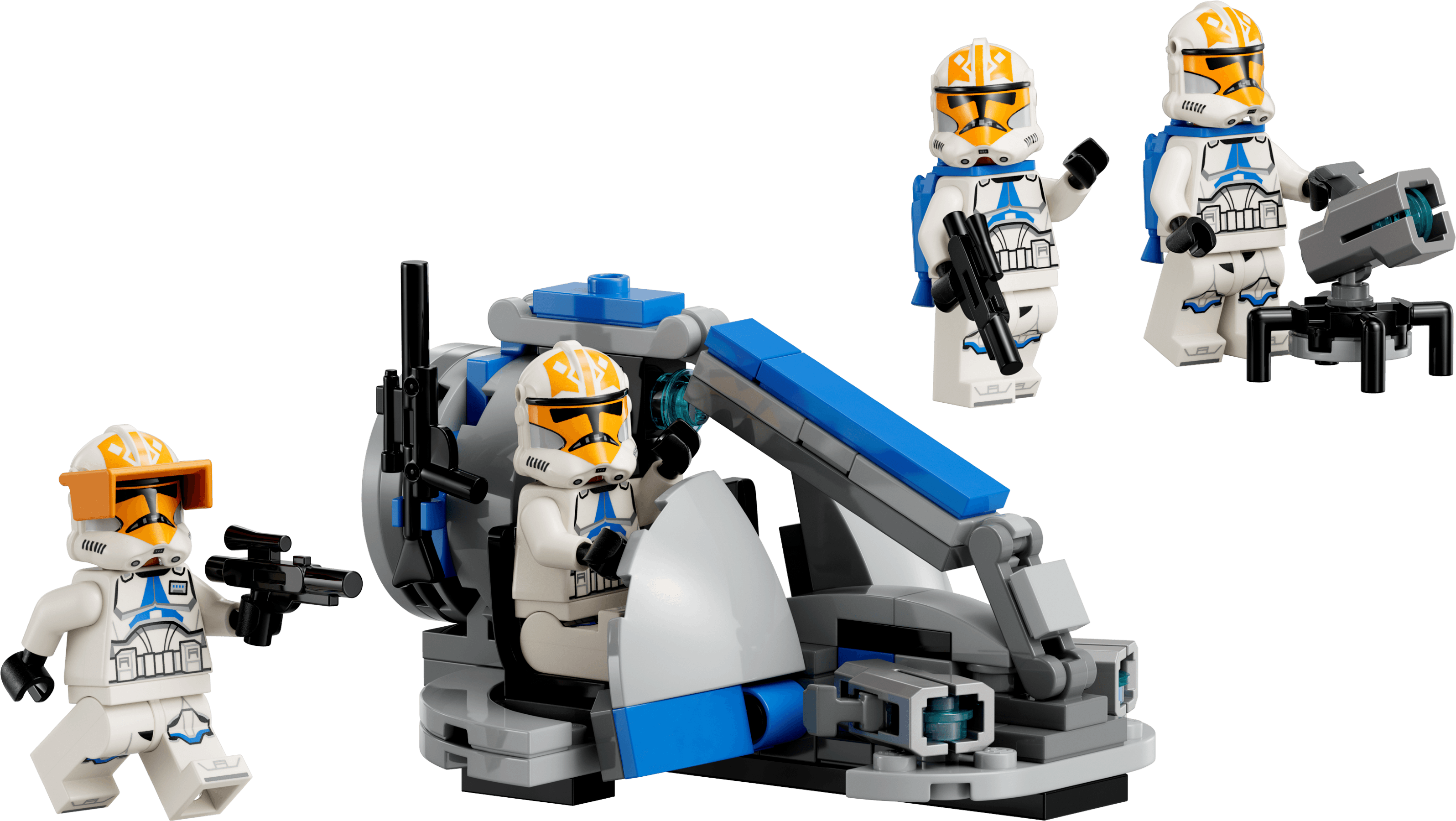 לגו מלחמת הכוכבים סט קרב משובטים של אסוקה